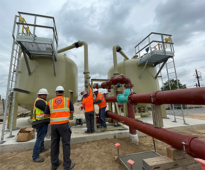 Water plant in Selma