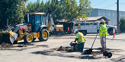 Mejoras de la infraestructura en curso en Stockton